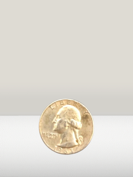 Quarter of a Dollars Coin - 1963