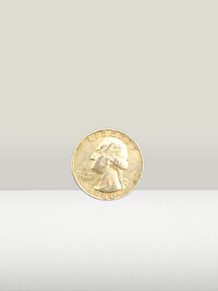 Quarter of a Dollars Coin - 1960